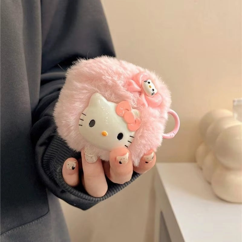 New Sanrio Hello Kitty Cartoon Cute Protective Case Suitable for Airpod 4 Sets of Apple Wireless Bluetooth Headphone Cover Gift